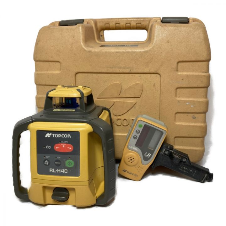TOPCON ローティングレーザー (受光器 ・ケース付) RL-H4C TOPCON ローティングレーザー (受光器 ・ケース付) RL-H4C