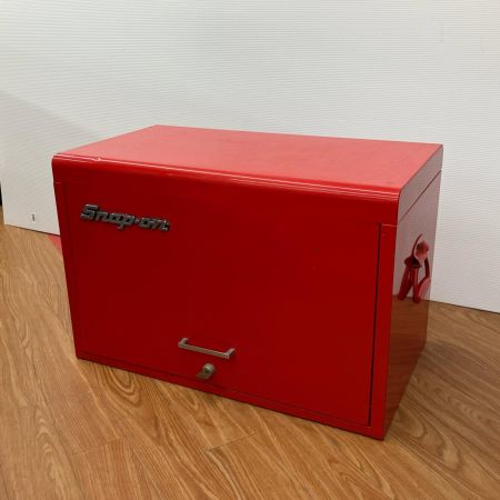 ДД Snap-on スナップオン ツールBOX 鍵付 キズ・ハガレ有 KRA-4059 レッド