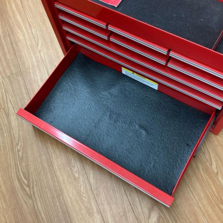 ДД Snap-on スナップオン ツールBOX 鍵付 キズ・ハガレ有 KRA-4059 レッド