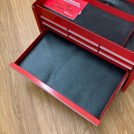 ДД Snap-on スナップオン ツールBOX 鍵付 キズ・ハガレ有 KRA-4059 レッド