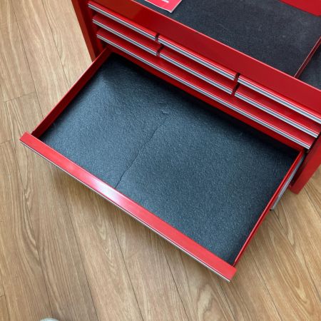 ДД Snap-on スナップオン ツールBOX 鍵付 キズ・ハガレ有 KRA-4059 レッド