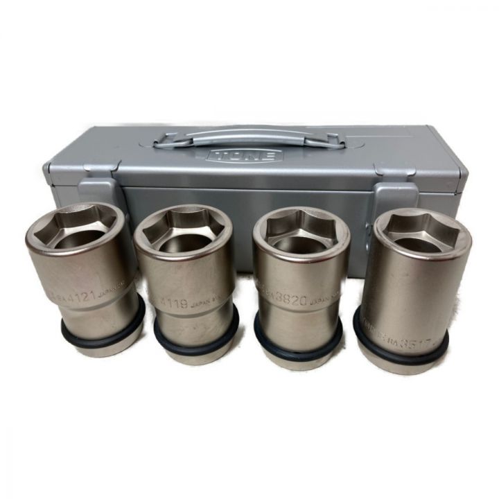TONE (トネ) ホイルナットコンビソケットセット A804T 《自動車専用工具》 TONE（トネ） \u2013 5ページ目 トネ⁄TONE 19.0mm（3⁄4\u201d） ホイルナット