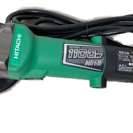  HITACHI 日立 100mm コード式ディスクグラインダ 細径 100W  G10SH6 グリーン