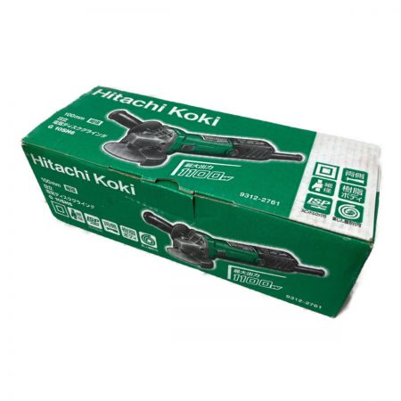  HITACHI 日立 100mm コード式ディスクグラインダ 細径 100W  G10SH6 グリーン