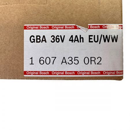  BOSCH ボッシュ 36V/4.0Ah リチウムイオンバッテリ 1個 PSEマークあり A3640LIB ブラック
