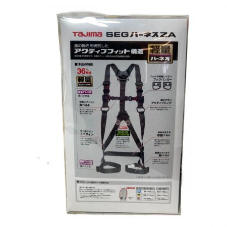  TAJIMA タジマ フルハーネス型安全帯 Mサイズ 「墜落制止用器具」新規格適合品 AZAM-BK ブラック