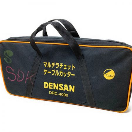  DENSAN マルチラチェットケーブルカッター ケース付 DRC-4000 ブラック