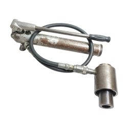 ＊＊ CACTUS 手動油圧式パンチャー (ケース・コマ付属） 不明 グレー Cランク