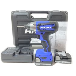 ＊＊ HiKOKI ハイコーキ 14.4V コードレスインパクトドライバ （バッテリ2個・充電器・ケース付） FWH14DF(2BG) Sランク