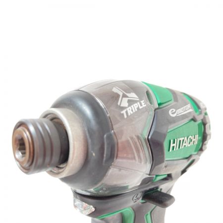  HITACHI 日立 18V コードレスインパクトドライバ （バッテリ2個・充電器・ケース付） WH18DDL2 グリーン