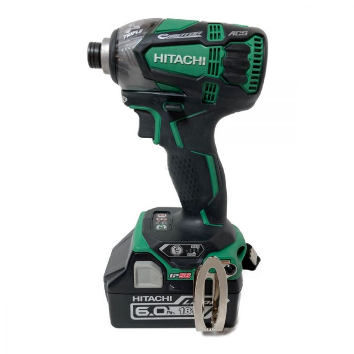 HITACHI 日立 18V コードレスインパクトドライバ （バッテリ2個・充電  