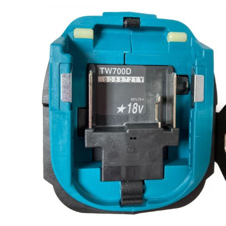  MAKITA マキタ 18V 充電式インパクトレンチ （バッテリ2個・充電器・ケース付） TW700DRGX ブルー