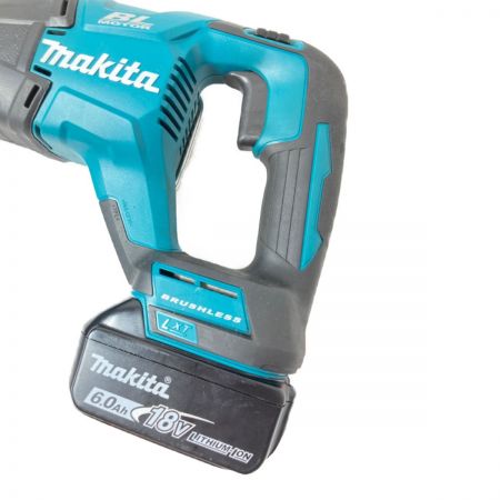  MAKITA マキタ 18V レシプロソー (バッテリ1個・充電器・ケース付） JR187D ブルー