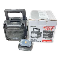 ＊＊ MAKITA マキタ 10.8V~18V 充電式スピーカー Bluetooth バッテリ1個付属 (充電器なし） MR203 ブラック Aランク