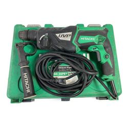 ＊＊ HITACHI 日立 28mm コード式ハンマドリル (ケース付） DH28PBY グリーン Cランク