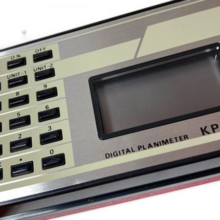  UCHIDA 内田洋行 デジタルプラニメーター ケース付【通電のみの確認】 KP-90N