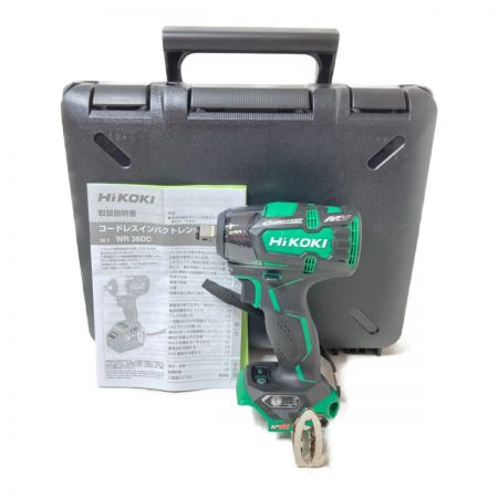  HiKOKI ハイコーキ 36V コードレスインパクトレンチ 差込角12.7mm  ケース付（バッテリ・充電器なし） WR36DC