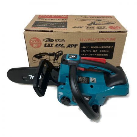  MAKITA マキタ 18V 200mm 充電式チェーンソー 本体のみ (バッテリ・充電器なし） MUC204DZ ブルー