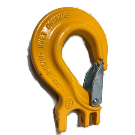  MARTEC マーテック スリングフック (ハーフリンク付) 使用荷重10.0t ESKN-18/20-8 イエロー