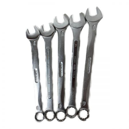  ASAHI アサヒ コンビネーションスパナ　27本セット＋工具ケース付