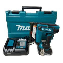 ＊＊ MAKITA マキタ 18V 充電式ピンタッカ (バッテリ1個・充電器・ケース付） PT353D ブルー Bランク