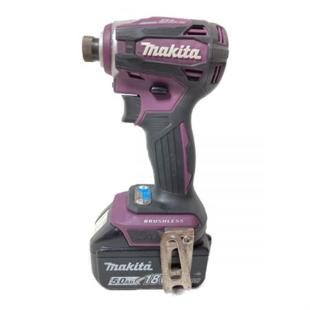  MAKITA マキタ 18V 充電式インパクトドライバ バッテリ1個付属 TD172D オーセンティックパープル