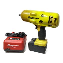 ＊＊ Snap-on スナップオン 18V コードレスインパクトドライバ 差込角12.7mm (バッテリ1個・充電器付） CT8850HV イエロー Bランク