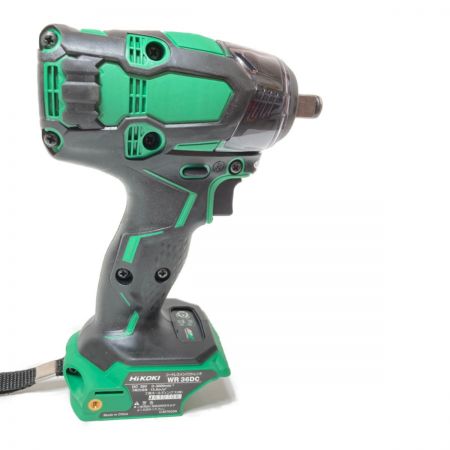  HiKOKI ハイコーキ 36V 充電式インパクトレンチ 差込角12.7mm  本体のみ（バッテリ・充電器なし） WR36DC グリーン