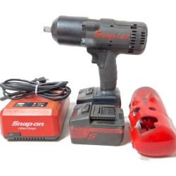 ＊＊ Snap-on スナップオン 18V コードレスインパクトレンチ (バッテリ2個・充電器付） CTJ8850BK ブラック Cランク
