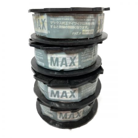  MAX マックス 鉄筋結束機 リバータイヤ  (バッテリ2個・充電器・ケース付） RB-399-B2C ブラック×レッド