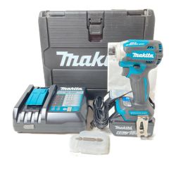 ＊＊ MAKITA マキタ 18V 充電式インパクトドライバ  バッテリ2個・充電器・ケース付 TD171DRGX ブルー Aランク