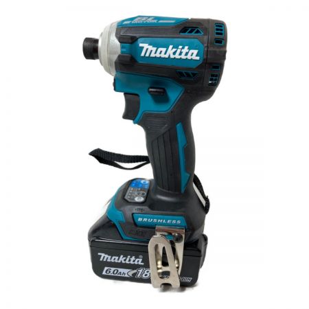  MAKITA マキタ 18V 充電式インパクトドライバ  バッテリ2個・充電器・ケース付 TD171DRGX ブルー
