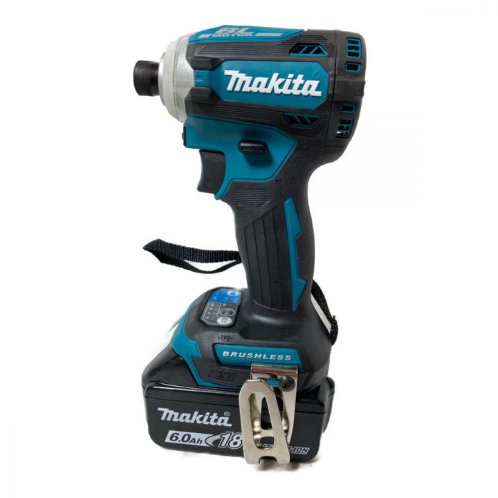 中古】 MAKITA マキタ 18V 充電式インパクトドライバ バッテリ2個・充電器・ケース付 TD171DRGX ブルー｜総合リサイクルショップ  なんでもリサイクルビッグバン オンラインストア