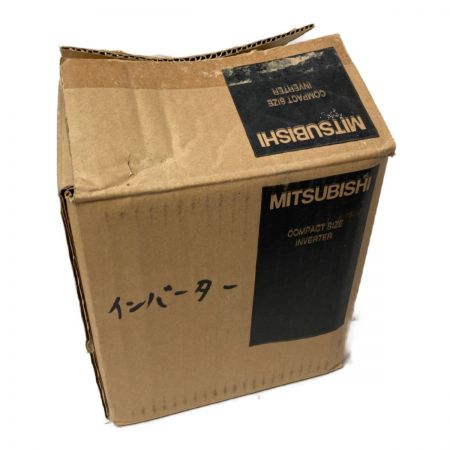  MITSUBISHI ミツビシ 汎用インバータ FREQROL AC200~240V 50/60Hz FR-S520E-3.7K ホワイト