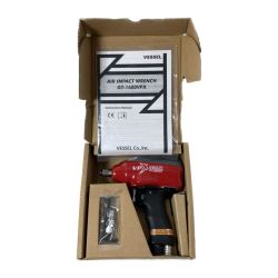 ＊＊ VESSEL ベッセル エアインパクトレンチ　差込角12.7ｍｍ　最大締付トルク240.3Nm GT-1600VPX レッド Sランク