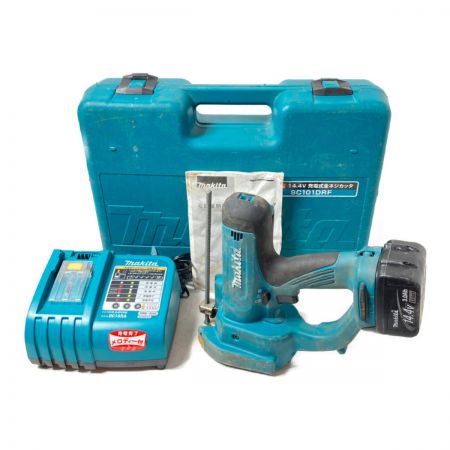  MAKITA マキタ 14.4V 充電式全ネジカッタ (バッテリ1個・充電器・ケース付） SC101D ブルー