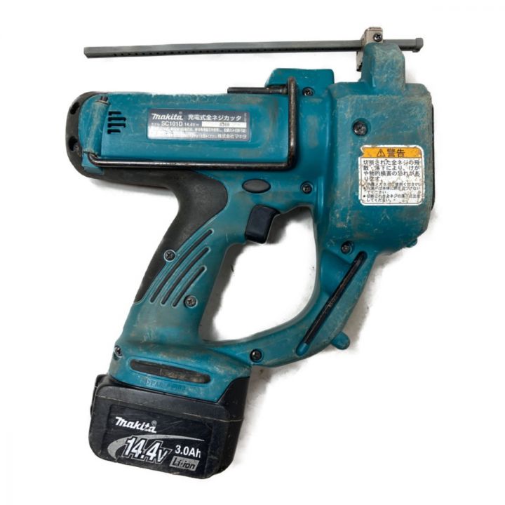 中古 makita マキタ SC101D 14.4V 充電式 全ネジ カッタ 本体 中古 makita マキタ SC101D 14.4V 充電式 全ネジ カッタ 本体