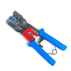 ＊＊ DENSAN モジュラー圧着工具  MJ-468N ブルー Aランク