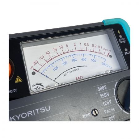  KYORITSU 絶縁抵抗計　3レンジメガ KEW3432 ブラック