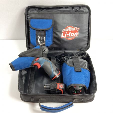  BOSCH ボッシュ 10.8V バッテリードライバドリル （バッテリ2個・充電器・ケース付） GSR10.8V-LI ネイビー