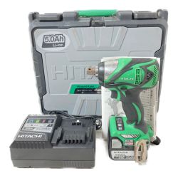 ＊＊ HITACHI 日立 14.4V コードレスインパクトレンチ（バッテリ1個・充電器・ケース付） WR14DBAL2 グリーン Cランク