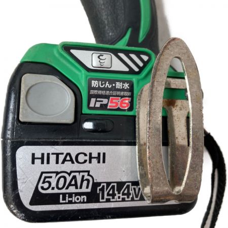  HITACHI 日立 14.4V コードレスインパクトレンチ（バッテリ1個・充電器・ケース付） WR14DBAL2 グリーン