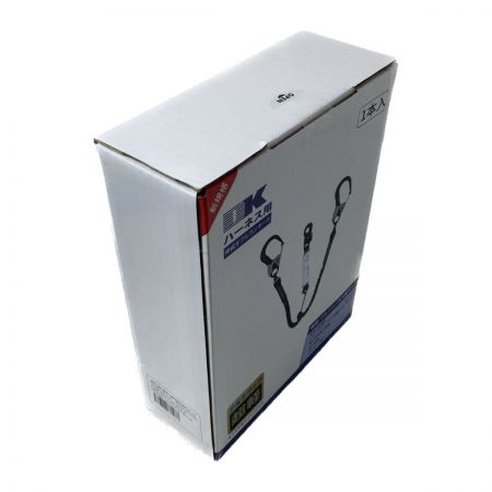  DK 新規格対応　H型フルハーネス　伸縮ダブルランヤードセット　適合身長165～185cm dk-fhb-100 ブラック