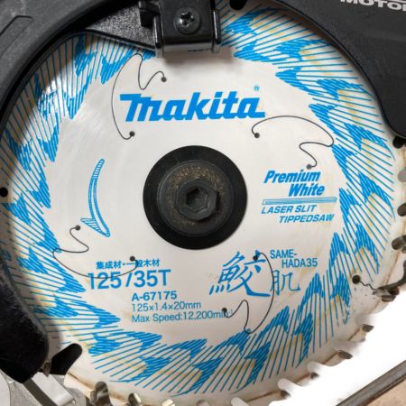  MAKITA マキタ 18V 125mm 充電式マルノコ 本体のみ (バッテリ・充電器なし） HS474D ブルー