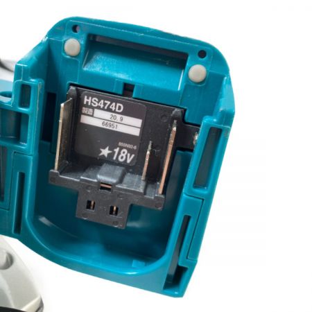  MAKITA マキタ 18V 125mm 充電式マルノコ 本体のみ (バッテリ・充電器なし） HS474D ブルー