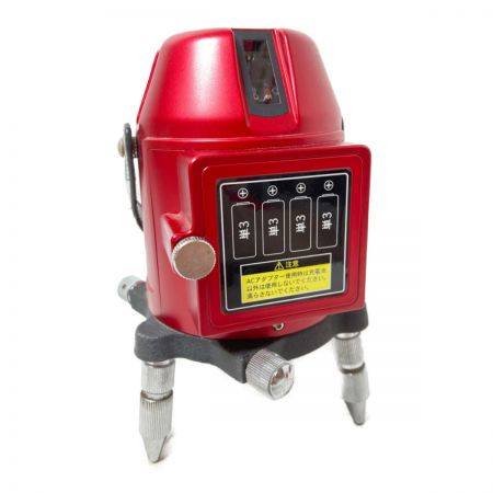  KDS オートラインレーザー81　レーザー墨出し器 (ケース・受光器付) 赤色レーザー DSL-81 ワインレッド