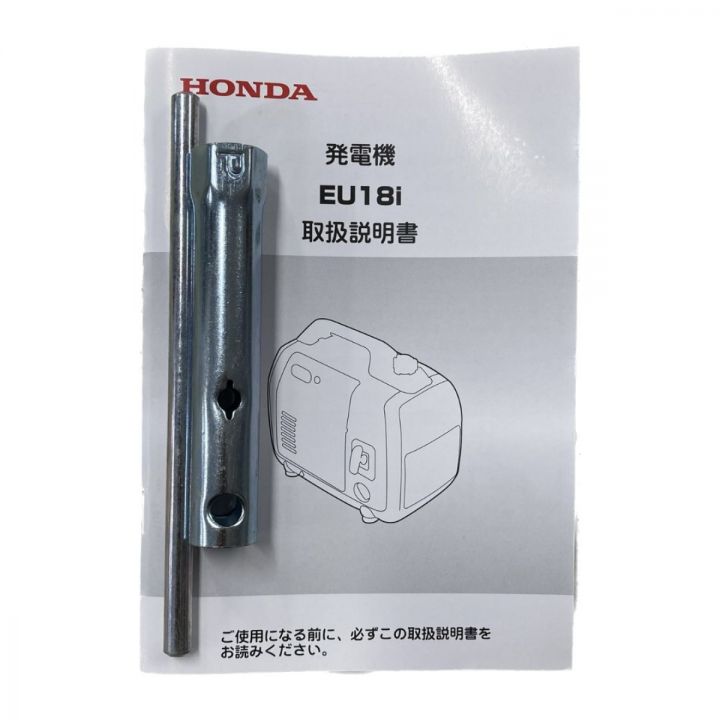 中古】 HONDA ホンダ インバータ発電機 4サイクル 1.8KVA EU18i レッド ...