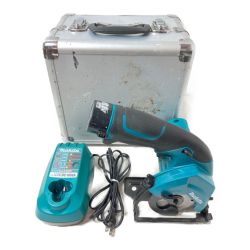 ＊＊ MAKITA マキタ 10.8V 85mm 充電式マルノコ （バッテリ1個・充電器・ケース付） HS300D ブルー Cランク