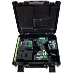 ＊＊ HiKOKI ハイコーキ インパクトレンチ  未使用品 付属品完備 コードレス式 36v WR36DC(2XP) グリーン Sランク