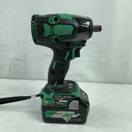 HiKOKI ハイコーキ インパクトレンチ  未使用品 付属品完備 コードレス式 36v WR36DC(2XP) グリーン